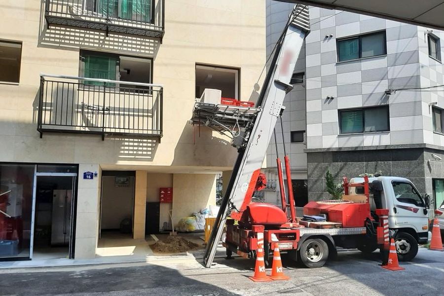 창녕 대지 이사 진행 현장