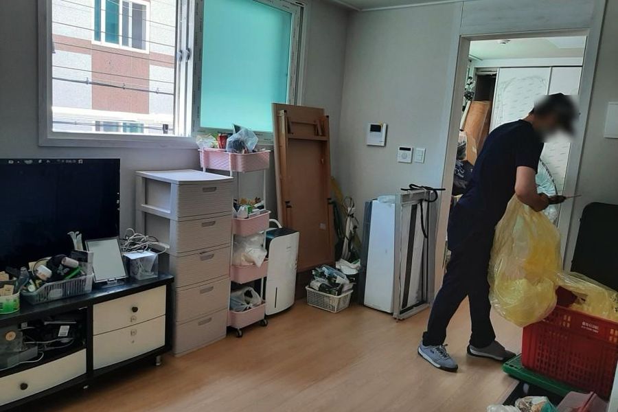 양산 동면 진행 중 현장