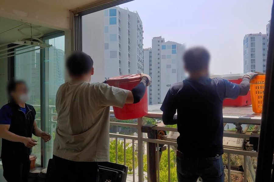 밀양 청도면 현장 확인 사진